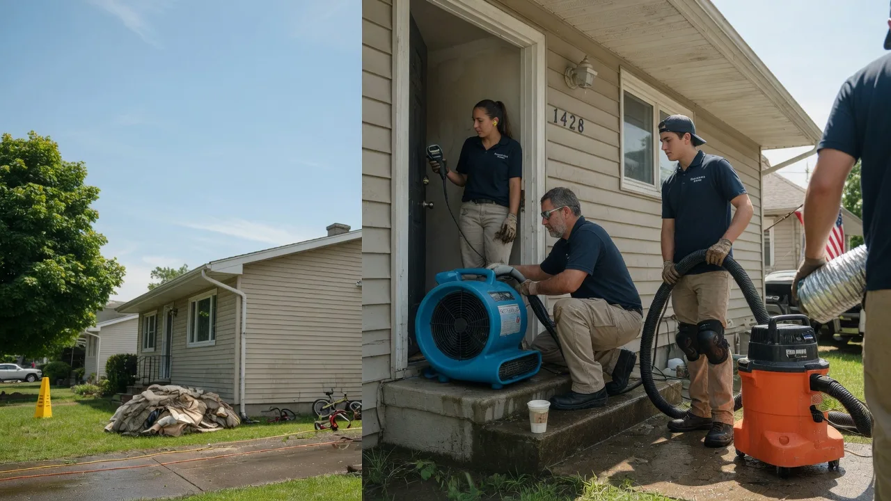 Water Damage Restoration in Carbondale, KS near me